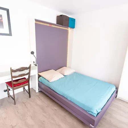 Apartmán Accueillant Avec Vue A Belleville